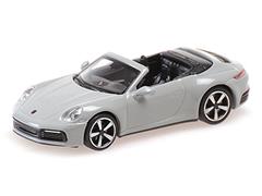MINICHAMPS #870068330 - 2019 Porsche 911 992 Carrera 4S Cabriolet in Gray