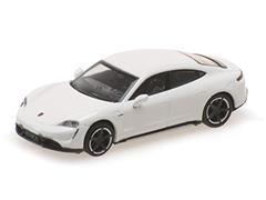 MINICHAMPS #870068400 - 2019 Porsche Taycan Turbo S in White