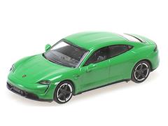 MINICHAMPS #870068402 - 2019 Porsche Taycan Turbo S in Metallic Green