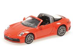 MINICHAMPS #870069061 - 2020 Porsche 911 992 Targa 4 in Orange