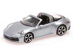 MINICHAMPS #870069062 - 2020 Porsche 911 992 Targa 4 in Silver