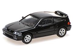 MINICHAMPS #870161022 - 1987 Honda CRX Mk2 in Black