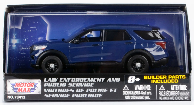 2022 Ford Police Interceptor Utility in Blue - 79496BL