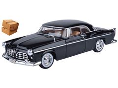 MOTORMAX #73302AC-BK-BOX - 1955 Chrysler C300 in Black