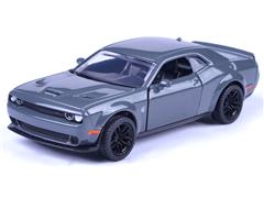 73675AL-GY - Motormax 2018 Dodge Challenger SRT Hellcat