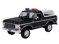 76983BK - Motormax Police 1978 Ford Bronco Hard Top