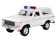 76983WT - Motormax Police 1978 Ford Bronco Hard Top