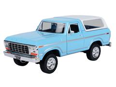 79373LTBL - Motormax 1978 Ford Bronco Hard Top