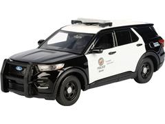 MOTORMAX #79498 - Los Angeles Police Department - 2022 Ford Police Interceptor Utility