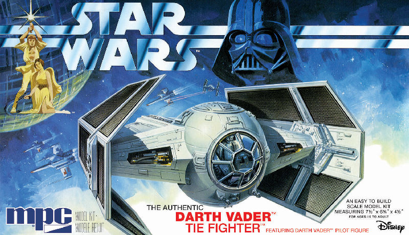 Star A New Hope Darth Vader Tie Fighter - Snap - 952