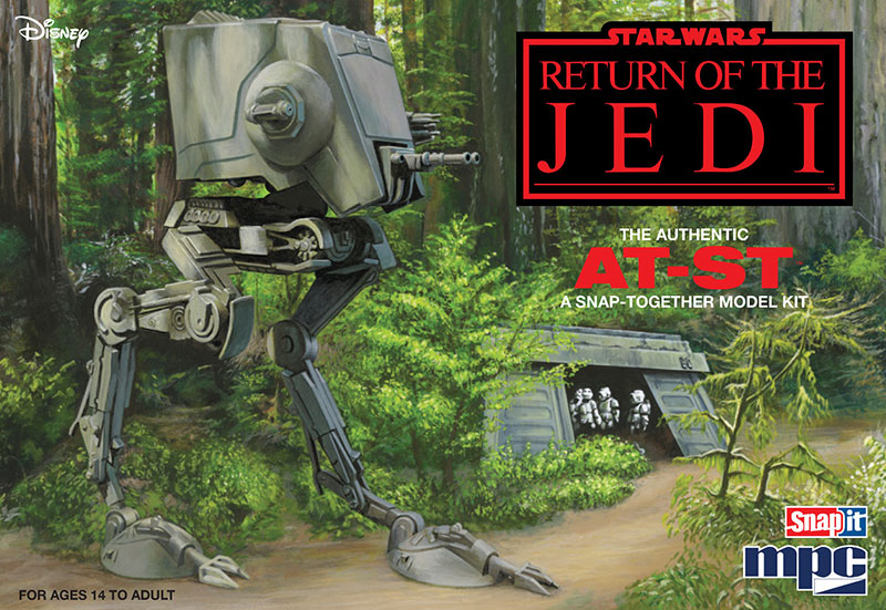 Star Wars - Imperial AT-ST Walker - Star Return of the Jedi - Snap