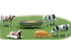 New-Ray Toys Cow Farming Playset Playset