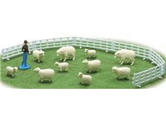 NEW-RAY - 05517-C - Sheep Farming Playset 