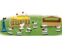 05517-D - New-Ray Toys Chicken Farming Playset Playset