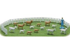 New-Ray Toys Goat Farming Playset Playset