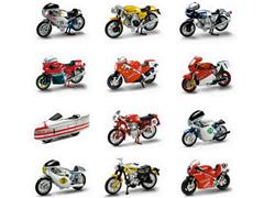 06037-CASE - New-Ray Toys Ducati Motorcycles 24 Pieces
