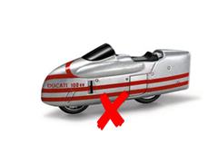 06037A-2-X - New-Ray Toys 1956 Siluro Streamline Covering Motorcycle