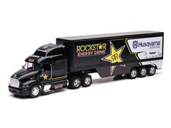 10963 - New-Ray Toys Rockstar Husqvarna Factory Racing Transporter Truck Cab