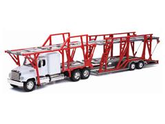 10983 - New-Ray Toys Freightliner 114SD Car Carrier Cab is diecast