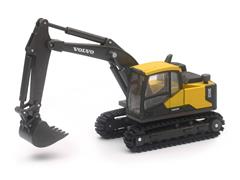 New-Ray Toys Volvo EC140E Excavator Scale is approximate