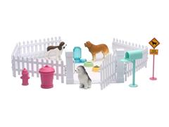 34242B - New-Ray Toys My Best Friend Dog Playset