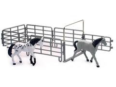 NEW-RAY - 37396-E - Horse Playset with 