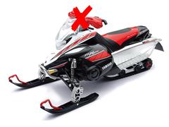 NEW-RAY #42893-X - Yamaha FX Snowmobile