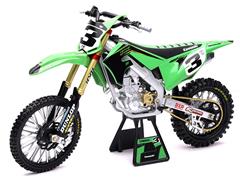 New-Ray Toys 2019 Kawasaki KX450F 3 Eli Tomac Racing