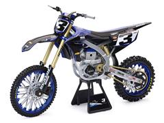 49713 - New-Ray Toys Yamaha Factory Team YZ450F Motorcycle Eli Tomac