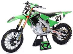 49733 - New-Ray Toys Kawasaki Factory Team KX450F Motorcycle 21 Jason