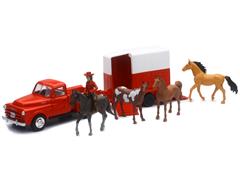 New-Ray Toys Horse and Rider Playset Playset