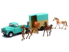 New-Ray Toys Horse and Rider Playset Playset