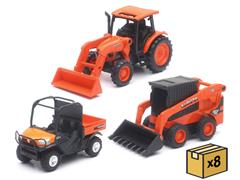 AS-33297-CASE - New-Ray Toys Kubota MINI