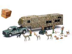 SS-10746-BOX - New-Ray Toys Fifth Wheel Camper Deer Hunting Playset MODEL