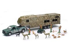 SS-10746 - New-Ray Toys Fifth Wheel Camper Deer Hunting Playset Playset