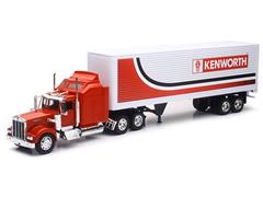 SS-12323A - New-Ray Toys Kenworth W900 Tractor and Trailer