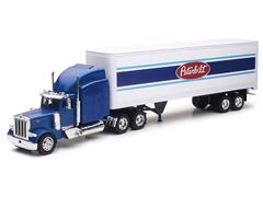 SS-12333A - New-Ray Toys Peterbilt 379 Semi Truck and Trailer