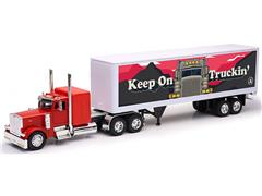 SS-12363 - New-Ray Toys Peterbilt Custom 379 Semi Truck