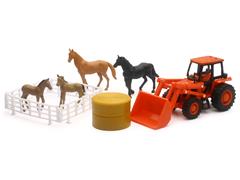 SS-15835A - New-Ray Toys Kubota Front Loader Playset