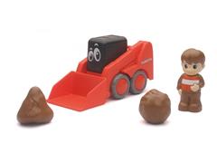 SS-33083 - New-Ray Toys Kubota Lil Orange Skid Loader
