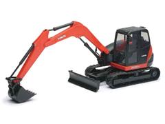 New-Ray Toys Kubota KX080 4 Compact Excavator