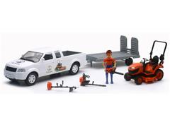 New-Ray Toys Kubota Lawn Care Playset Playset