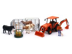 SS-33313 - New-Ray Toys Kubota Ranch Playset Playset