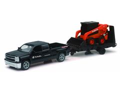 SS-34203 - New-Ray Toys Kubota SSV65 Skid Steer on Trailer