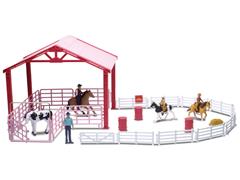 SS-37275 - New-Ray Toys Barrel Racing Corral Playset Playset