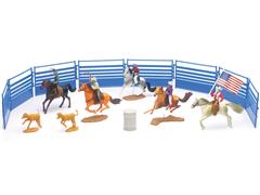 SS-38575A - New-Ray Toys Western Rodeo Playset
