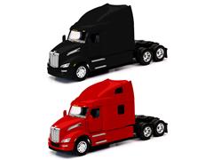 NEW-RAY #SS-52891-CASE - Peterbilt 579 Sleeper Cabs in 3 Display Trays - 12 Trucks in a non-Returnable Factrory Sealed Case