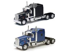 SS-52931-CASE - New-Ray Toys Kenworth W900 Cab Only Trucks