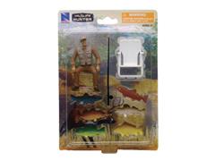 New-Ray Toys Fly Fishing Playset Playset