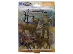 NEW-RAY - SS-76302-D - Deer Hunting Playset 